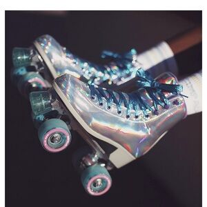 Impala Skates NEW - size 9 Silver and Blue Athletic Shoes